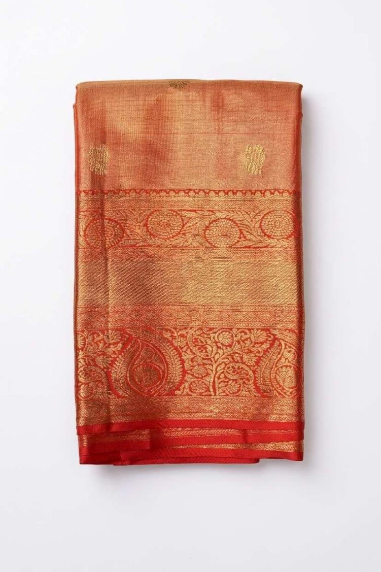Pure Kanchi Tissue Saree