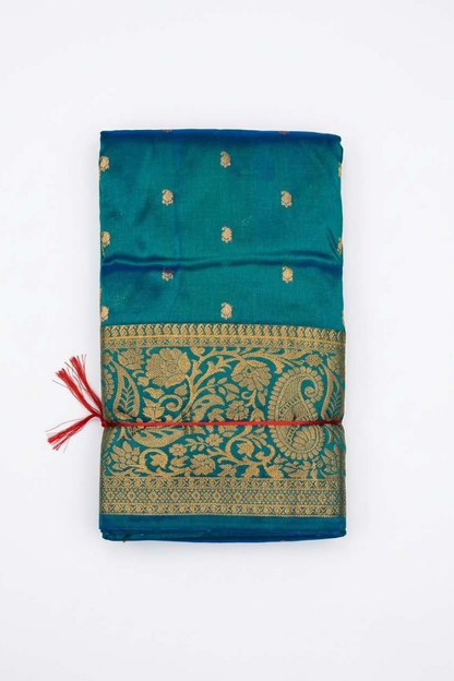 Semi Kanchi Butta Saree