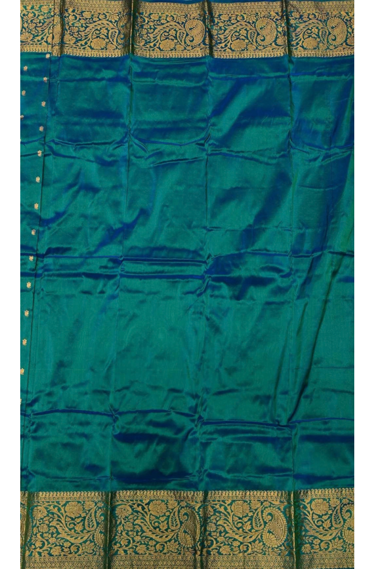 Semi Kanchi Butta Saree